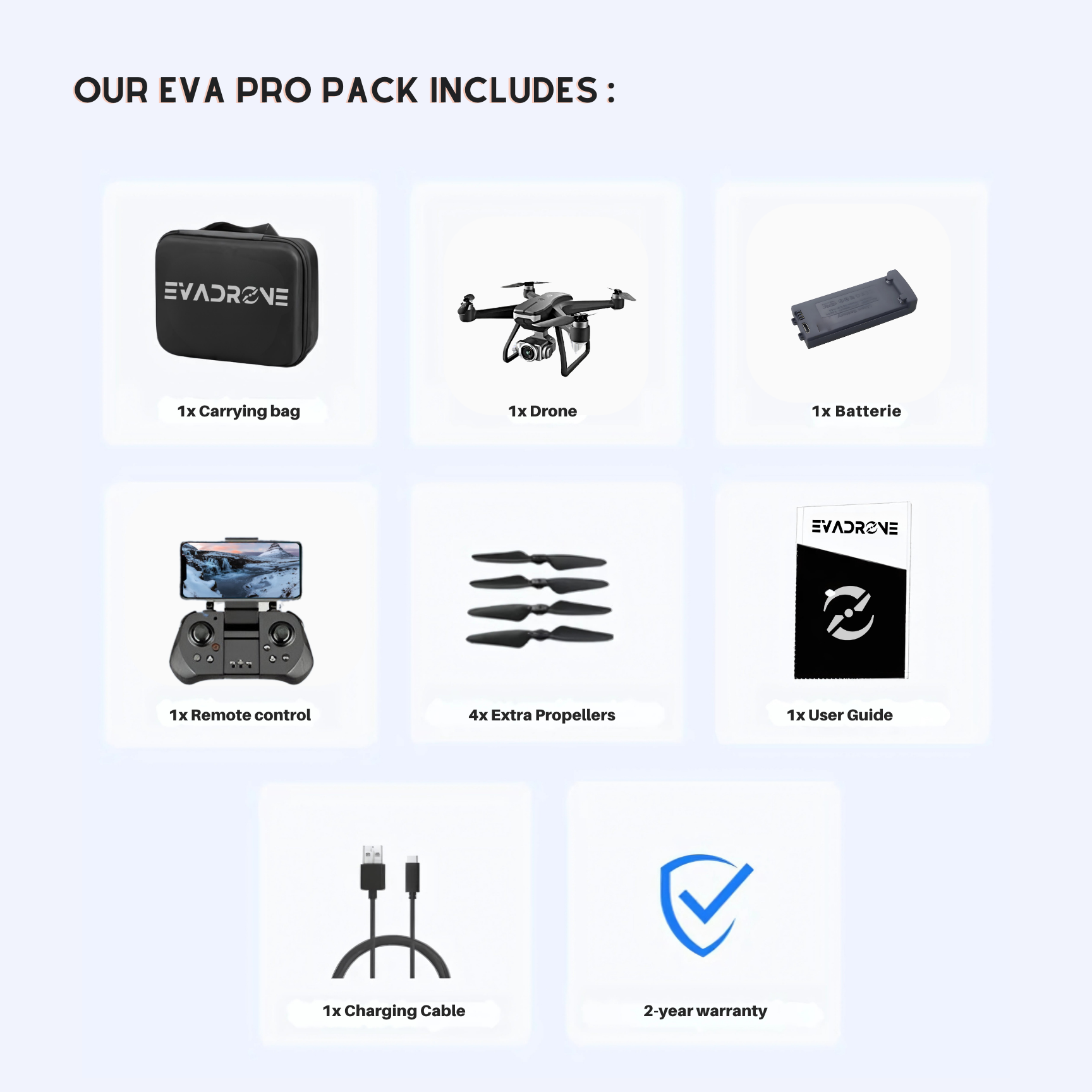 EVA Pro - Drone 6K